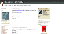 Desktop Screenshot of langhamstation.com
