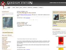 Tablet Screenshot of langhamstation.com